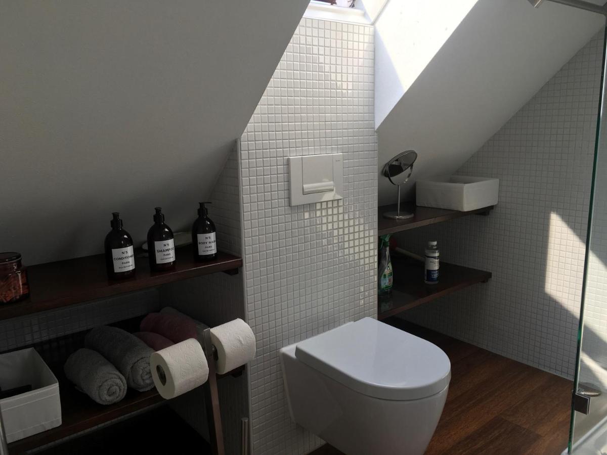 Dachstudio Im Geteviertel - Citynah Bremen Bagian luar foto