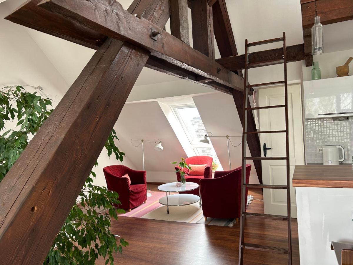 Dachstudio Im Geteviertel - Citynah Bremen Bagian luar foto